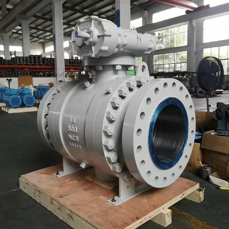 Casted Trunnion Mounted Ball Valve