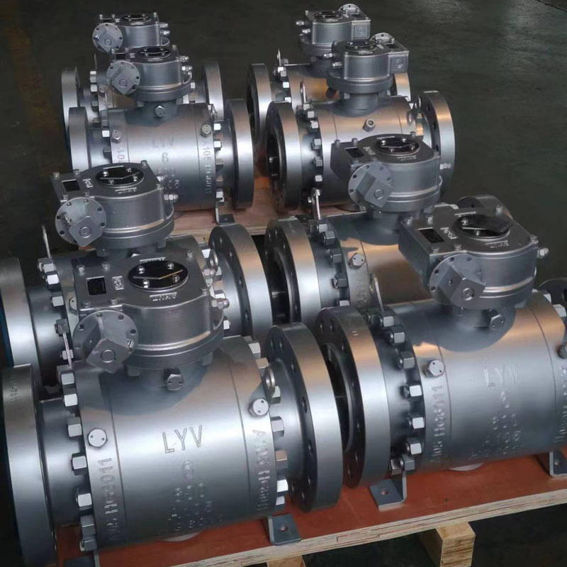 Double Block At Bleed Trunnion Mounted Ball Valve