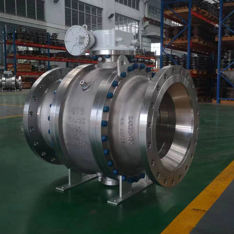 Bawasan ang Bore Trunnion Mounted Ball Valve