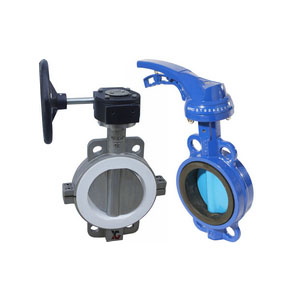 Uri ng Wafer Butterfly Valve